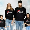 thumbnail image 3 of BULLPIANO Christmas Family Matching Hoodie Sweashirts Xmas Ugly Sweaters Jumper Mom Dad Kids Family Pullover Tops, 3 of 4