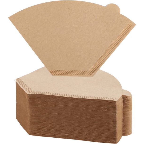 Cone Coffee Filters, 200 Count Natural Brown Paper 2 Coffee Disposable