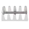thumbnail image 4 of Fugacal BBQ Rack, Stable Stainless Steel Grill Holder For Home Yard, 4 of 8
