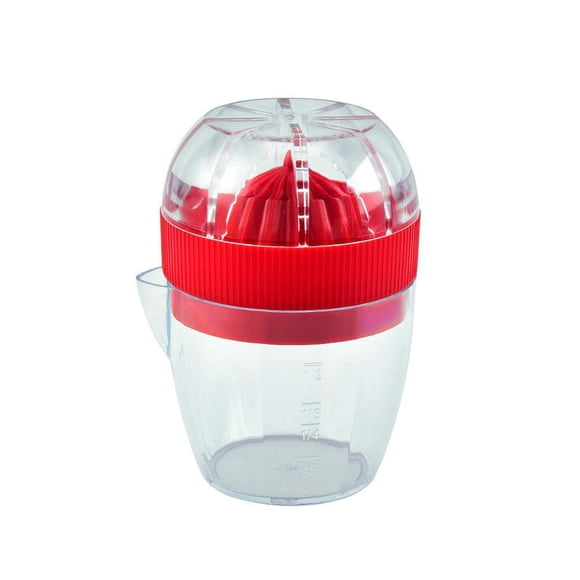 LEARNEVER Presse-Citron avec Couvercle Presse-Agrumes Manuel en Plastique Tasse à Pression Orange Déco Agrumes AU06