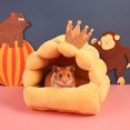 thumbnail image 2 of Rabbit Hamster House Guinea Pig Nest Small Animal Sleeping Bed Winter Warm Cotton Mat Soft Accessories For Rodent/Guinea Pig/Rat D S, 2 of 2