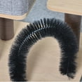 thumbnail image 7 of PetPals 42" 3-Level Gray Cat Condo Wooden Medium Cat Tree with Grooming Brush Scratching Post Tower with Plush Perches Big Adult Cats with Free LED-Ball, 7 of 7
