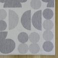 thumbnail image 4 of Disney Outdoor Mickey Mouse Spheres Modern Geometric Gray Area Rug, 2x6, 4 of 8