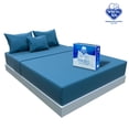 thumbnail image 4 of Juego de Sabanas Queen Size Spring Air Essence 3 Pack Azul Blanco Coral, 4 of 6