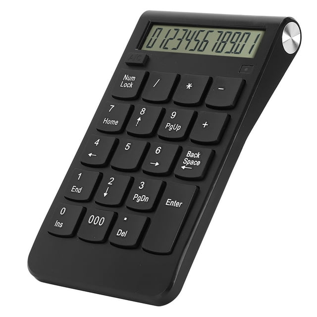 Clavier Numérique, 19 Touches Portatives 2,4 GHz Numérique Mini Clavier de Numéro de Comptabilité Financière, pour Ordinateur Portable Ordinateur Portable