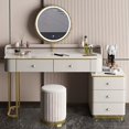 thumbnail image 1 of Multifunctional Storage Cabinet Bedroom Dressing Table Furniture Bedroom Dressers Dressers Tocador Maquillaje Home Furniture My Lux Decor Round, 1 of 19