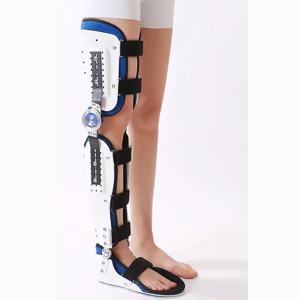 Knee Brace for Post-Op Immobilization & Stabilization, Adjustable Collateral Bars, Widely Used in US Hospitals, Mid-Range ALL (Knee brace)