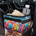 thumbnail image 6 of Mind Car Foldable Car Garbage Can Trash Can for Car, with Lid, Leak-Proof and Hanging Storage Bag, 6 of 6