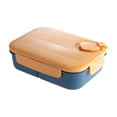 thumbnail image 2 of Dvkptbk Heat Resistance Lunch Box Leak Proof Sealed Compartment Lunch Box Microwave and Freezer Safe Individual Compartments for Food Storage Lunch Boxes Kitchen Utensils & Gadgets, 2 of 6