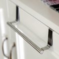 thumbnail image 5 of 9x2.4In Towel Rack for Cabinet,Durable Metal Towel Bar for Kitchen,Silver Strong Steel Washcloth Bar Rack for Hanging on Inside or Outside of Doors, 5 of 6