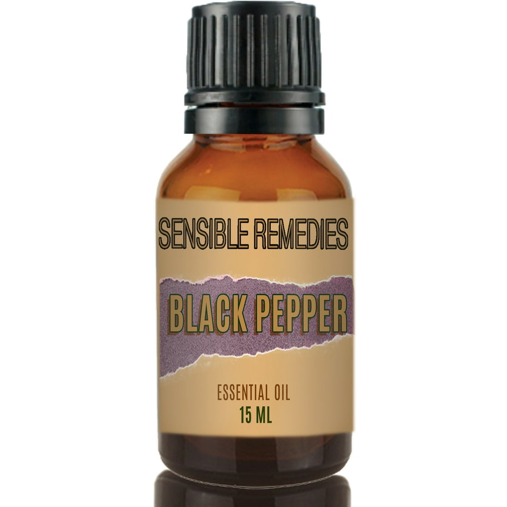 Sensible Remedies Black Pepper 100 Pure Therapeutic Grade Essential