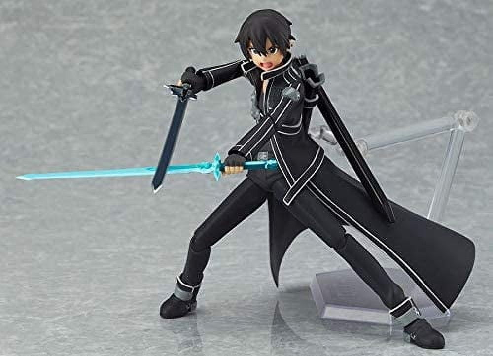 Dupurit Sword Art Online Figure 3 Style Figure Anime Figure Action Figure (Color : Kirito) Desktop Figures Ornaments Decora Craft Collectible