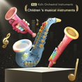 thumbnail image 5 of Children's Toys, Playing Music, Lighting, Eight-tone Saxophone, Clarinet, Simula, 5 of 5