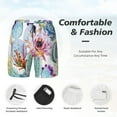 thumbnail image 5 of Balery Cactus Mens Swim Trunks Swim Shorts for Men Quick Dry Inseam Beach Shorts with Compression Liner Pocket-XX-Large, 5 of 9