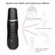 thumbnail image 5 of Minnieouse Depurador ultrasónico de la piel Limpieza profunda Depurador facial eléctrico Vibrador Limpieza facial Espátula para la piel Peeling Tratamientos faciales Negro, 5 of 6