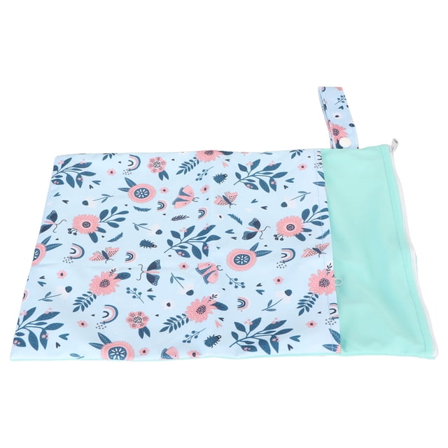Bolsa Húmeda Y Seca, Pañal De Tela Impermeable Con Correa, Bolsa Húmeda Y Seca, Tela Multifuncional, Lavable, Desmontable, Bolsa Húmeda Y Seca, Bolsa Húmeda Reutilizable Para