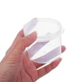 thumbnail image 3 of unbranded 10Ud Redondo De Plástico Claro Con Tapa Para Almacenar Monedas Y, 3 of 8