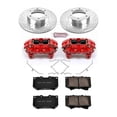 thumbnail image 2 of PowerStop Front Z23 Evolution Sport Brake Pad and Rotor Kit with Red Powder Coated Calipers Fits: TOYOTA Select Models KC2323, 2 of 4