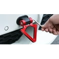 thumbnail image 5 of Xotic Tech Red Triangle Shape Track Racing Tow Hook Stick Decoration Universal for Car SUV Truck, 5 of 7