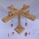 thumbnail image 1 of de lanzamiento de con paquete de escalera de tiro, de beber de de juguetes de hechos , juguetes de Madera CUTICAT juego de anillo de gancho, 1 of 8