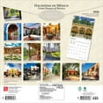 thumbnail image 2 of Haciendas de Mexico | 2026 12x24" (Hanging) Square Wall Calendar | Plastic-Free, 2 of 9