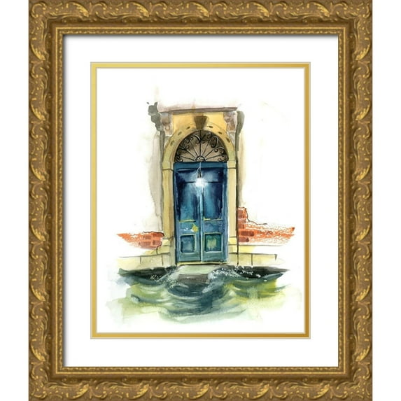 Shefranov, Olga 26x32 Gold Ornate Wood Framed with Double Matting Museum Art Print Titled - Venice