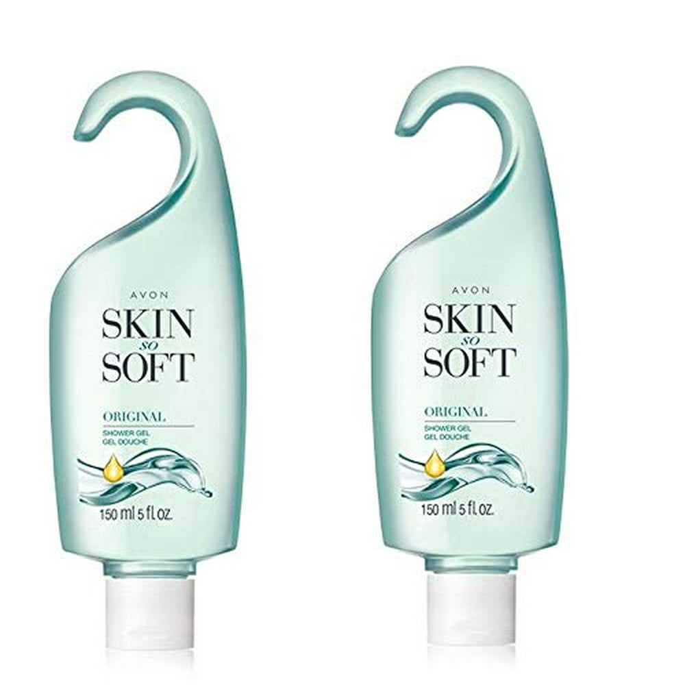 Avon Avon Skin so Soft Original Scent Shower Gel, Set of 2, 5.0 fl