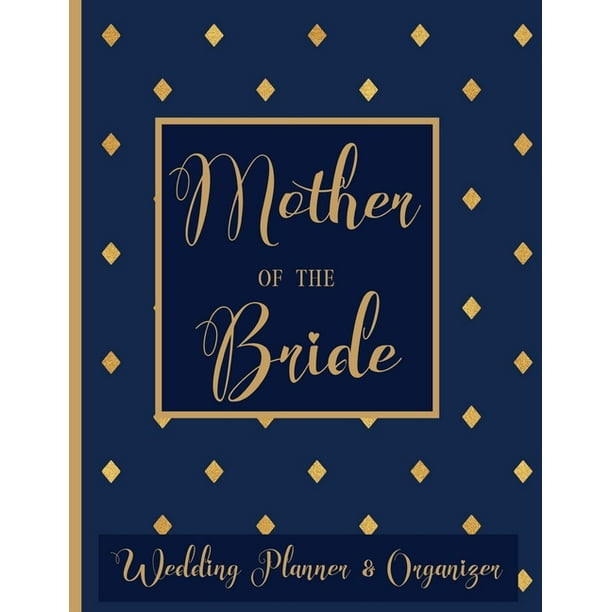 Mother of The Bride Wedding Planner Organizer Checklist
