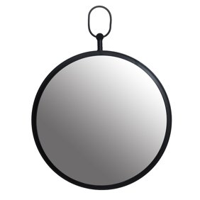 Gold Round Wall Mirror With Decorative Handle Walmart Com