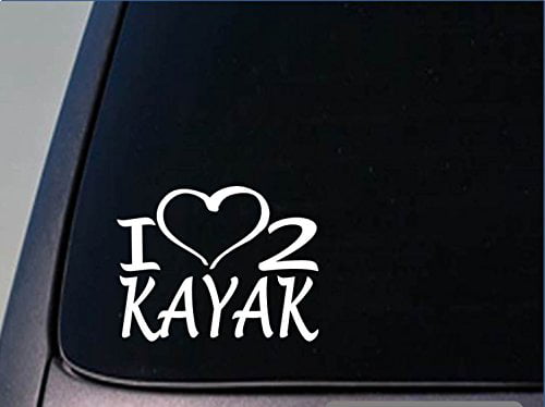 50PCS Kayak Stickers,Water Bottles Laptop Stickers Perfect Kayaker Gifts for Teenagers 