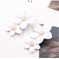 thumbnail image 1 of Pendientes Sense Pendientes Estilo Pendientes Distintivos Multicolor Doble Capa Flor Pendientes Sencillos para Mujer, 1 of 6