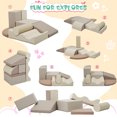 thumbnail image 5 of CQSXDA Soft PU 7-Piece Indoor Climbing Foam for Kids, Safe Toddler Climbing Toys, Activity Play Set for Fun and Exercise, 5 of 12