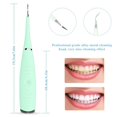 Pure electric toothbrush, dental dirt removal, dental cleaning