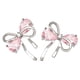 thumbnail image 5 of 1 par de pendientes de lazo para mujer, pendientes de lazo, pendientes elegantes para mujer, joyería, 5 of 6