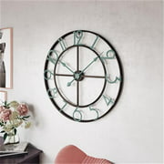 Aspire Home Accents 7487 Makel Large Wall Clock, Black