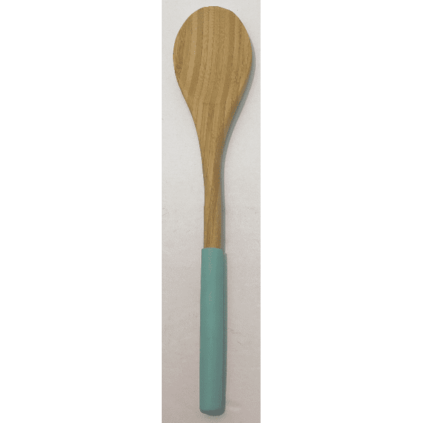 silicone spoons with wooden handles