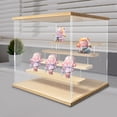 thumbnail image 4 of Acrylic Display Case, 5 Tier Display Box, Clear Acrylic Display Case for Homes, Shopping Malls, Exhibition Halls, Offices (12.6*12.6*12.68in), 4 of 12