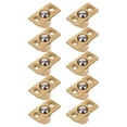 thumbnail image 3 of SHISUYAN 10pcs Copper Closet Door Spring Ball Catch Furniture Lock Accessories Parts, 3 of 8