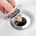 thumbnail image 4 of Universal handle drain stopper, bathtub drain stopper with filter, shower handle drain stopper, 4 of 5