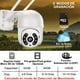 thumbnail image 3 of Cámara de Seguridad Exterior Zinker WiFi 5MP Ultra HD 2592 x 1944 PTZ, 3 of 5