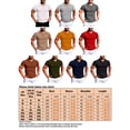 thumbnail image 2 of Fangasis Men Summer Tops Button Down Polo Shirt Short Sleeve T Shirts Mens Fashion Tee Loose Fit Sport Knit Blouse Dark Gray M, 2 of 2