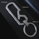 thumbnail image 3 of Minnieouse 2-in-1 Keychain Portable Keyring Buckle Car Backpack Picnic Carrying Camping Opener Tool Holder Ring Bottle Carabiner Key Type3, 3 of 6