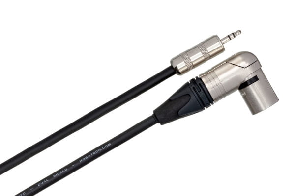 MIC CABLE 3.5MM TRS - XLR3M RA 25FT