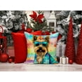 thumbnail image 2 of Cairn Terrier Hippie Dawg Fabric Decorative Pillow 14 in x 14 in, 2 of 5