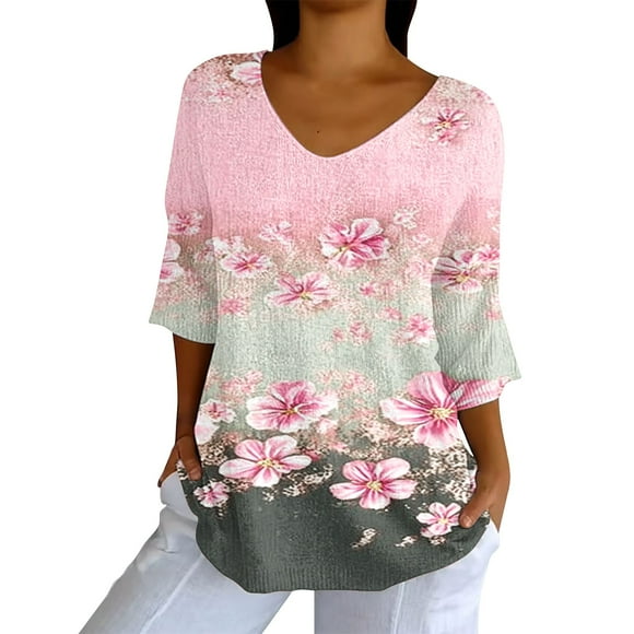 ZJXFGS Chiffon Blouses for Women Workout Tops Long Sleeve Shirts Women Basic Tops Ladies Blouses Y2K Tops for Women Y2K Shirts for Women Green 3XL