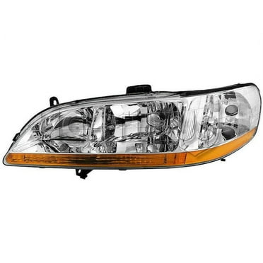 Left Headlight Assembly - Compatible with 2001 - 2002 Honda Accord