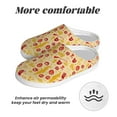 thumbnail image 6 of KLL Halloween Elements Pattern Adult Unisex Cozy Slippers,Fuzzy Slip-on Slippers TPR Sole Slippers Comfort Plush Home Footwear for Indoor & Outdoor-8, 6 of 7