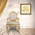 thumbnail image 3 of Rowan, Carol 26x26 Gold Ornate Wood Framed with Double Matting Museum Art Print Titled - Gold and White Contemporary Poppies Neutral, 3 of 4