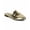 Gold Metallic, variant on New Women Indulge Nomi-I Mirror Metallic Pointy Toe Slip On Flat Loafer Mule