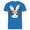 Blue, variant on Men's Easter Print Short Sleeve T Shirt Street Hop Summer Fashion Casual Black L